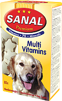 Лакомство для собак Sanal Multi Vitamins / 2700SD (50г) - 