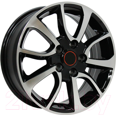 Литой диск Replay Suzuki SZ45-mb 16x6" 5x114.3мм DIA 60.1мм ET 50мм BKF