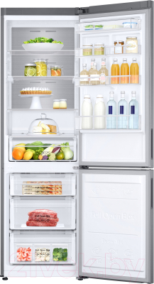 Холодильник с морозильником Samsung RB34N5291SA