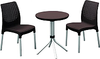 Комплект садовой мебели Keter Chelsea Set / 230678 (коричневый) - 