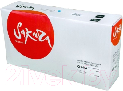

Картридж SAKURA, Светло-голубой, SACE741A