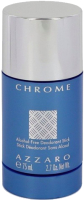 Дезодорант-стик Azzaro Chrome для мужчин (75мл) - 