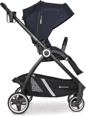 Детская универсальная коляска Euro-Cart Crox 3 в 1 (Cosmic Blue)
