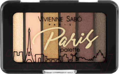 Палетка теней для век Vivienne Sabo Eyeshadow Mini Palette Paris тон 02