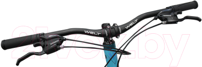 Велосипед Welt Cycle Ridge 1.0 D 27 2020 (S, Dark Blue/Light Blue)