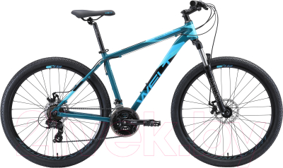 Велосипед Welt Cycle Ridge 1.0 D 27 2020 (S, Dark Blue/Light Blue)