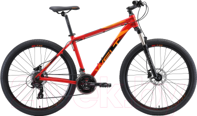Велосипед Welt Cycle Ridge 1.0 HD 27 2020 (S, Red/Orange/Black)