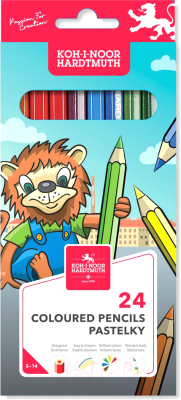

Набор цветных карандашей Koh-i-Noor, Ассорти, Lion 3554024034