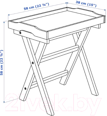 Сервировочный столик Ikea Марюд 904.756.59