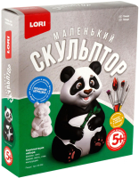 

Набор для творчества Lori, Маленький скульптор. Объемная игрушка из гипса Панда / Об-004