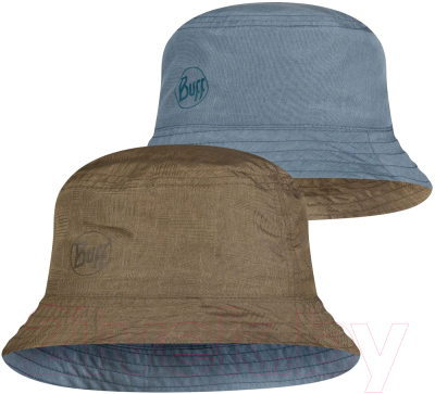 Панама Buff Travel Bucket Hat Zadok Blue-Olive (S/M, 122592.707.20.00)