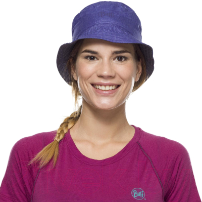 Панама Buff Travel Bucket Hat Eidel Denim-Blue (S/M, 122593.788.20.00)