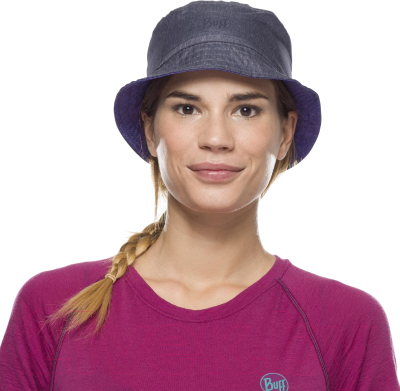 Панама Buff Travel Bucket Hat Eidel Denim-Blue (S/M, 122593.788.20.00)