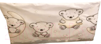 Подушка для малышей Баю-Бай Ми-ми Мишки / ПШ11-ММ5 (серый)