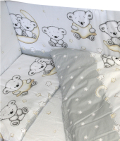 Одеяло для малышей Баю-Бай Ми-ми-Мишки / ОД01-ММ5 (серый) - 