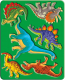 Трафарет ЛУЧ Динозавры / 10С 525-08 - 