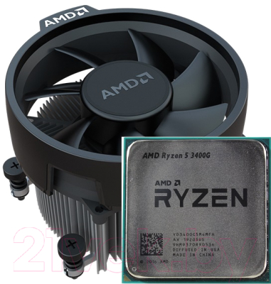 Процессор AMD Ryzen 5 3400G Multipack / YD3400C5FHMPK