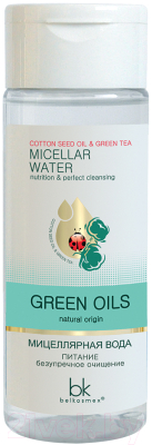 Мицеллярная вода BelKosmex Green Oils питание и безупречное очищение (150мл)