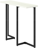Барный стол Millwood Арлен 2 38-76x120x111 (дуб белый Craft/металл черный) - 