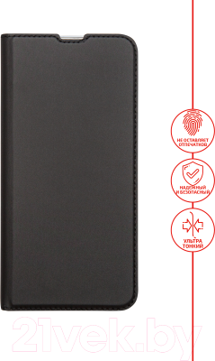 Чехол-книжка Volare Rosso Book для Redmi Note 8 (черный)