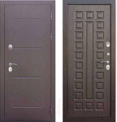 Входная дверь Гарда Isoterma Венге (86x205, правая)