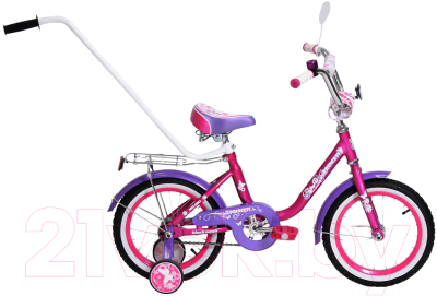 

Детский велосипед Black Aqua, Princess 14 KG1402 со светящимися колесами