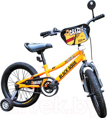 Детский велосипед Black Aqua Crizzy 16 KG1626 (оранжевый)