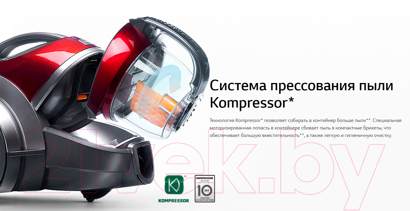Пылесос LG VK89309H — фото 7