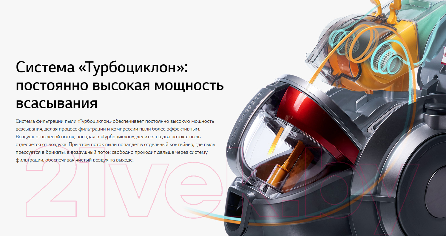 Пылесос LG VK89309H — фото 9