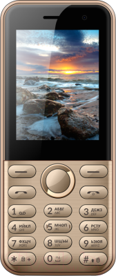 Мобильный телефон Vertex D567 (золото)