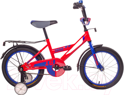 Детский велосипед Black Aqua DD-1602 (красный)