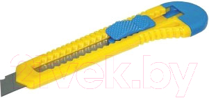Нож канцелярский Donau 7945001-99 (9мм, желтый/синий)