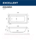 Миниатюра изображения товара Ванна акриловая Excellent Aquaria 170x75 (с ножками)
