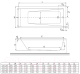 Миниатюра изображения товара Ванна акриловая Excellent Wave Slim 180x80 (с ножками)