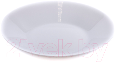 Тарелка столовая глубокая Luminarc White Essence J2995 / 71624