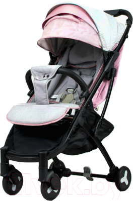 Детская прогулочная коляска Yoya Plus 2 (розовый/серый)