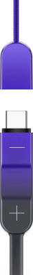 Беспроводные наушники Honor Sport Pro AM66-L + Фитнес-трекер Band 5 CRS-B19S (фиолетовый, синий)