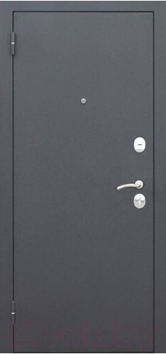 Входная дверь Гарда Муар Царга 6мм Лиственница мокко (96x205, левая)