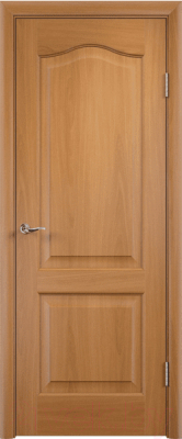 Дверь межкомнатная Тип-С Классика ДГ 60x200 (миланский орех)