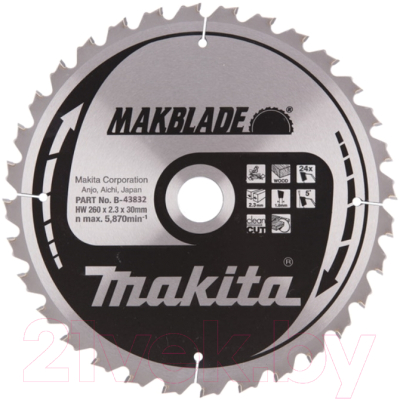 Пильный диск Makita B-43832