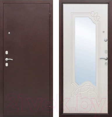 Входная дверь Гарда Ампир Белый ясень (96x206, правая)
