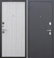 Входная дверь Гарда Муар 8мм Белый ясень (86x205, левая) - 