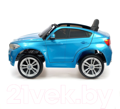 Детский автомобиль Sima-Land BMW X6M / 4351825 (синий глянец)