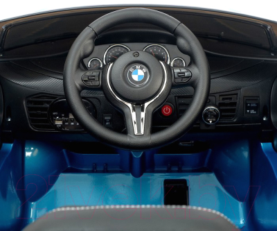 Детский автомобиль Sima-Land BMW X6M / 4351825 (синий глянец)