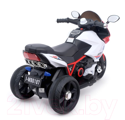 Детский мотоцикл Sima-Land Супербайк / 2619140 (красный)