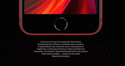 Смартфон Apple iPhone SE 256GB / MXVT2 (черный)