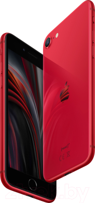 Смартфон Apple iPhone SE 64GB / MX9U2 (красный)