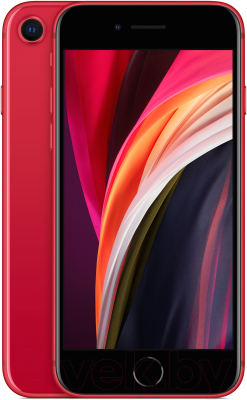 Смартфон Apple iPhone SE 256GB / MXVV2 (красный)