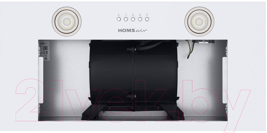 Вытяжка скрытая HOMSair Camelia Power 60