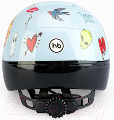 Защитный шлем Happy Baby Stonehead 50003 (S, светло-серый)